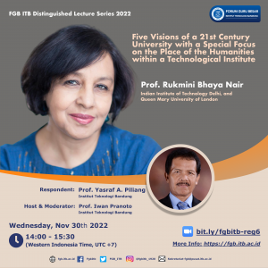 Poster DLS Prof. Rukmini Bhaya
