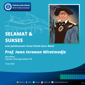 Ucapan Selamat Prof Iwan Inrawan