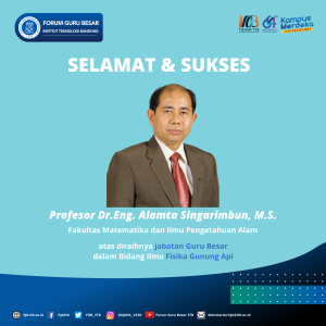 Ucapan Selamat Prof. Dr.Eng. Alamta Singarimbun, M.S. (FMIPA)