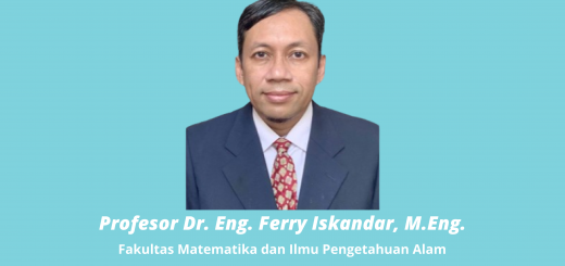 Ucapan Selamat Prof. Ferry Iskandar FMIPA