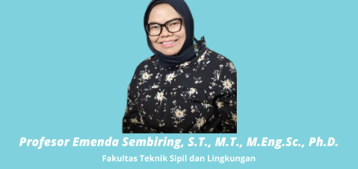 Ucapan Selamat Prof. Emenda Sembiring, S.T., M.T., M.Eng.Sc., Ph.D. (FTSL)
