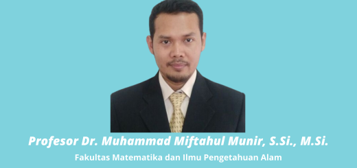 Ucapan Selamat Prof. M. Miftahul (FMIPA)