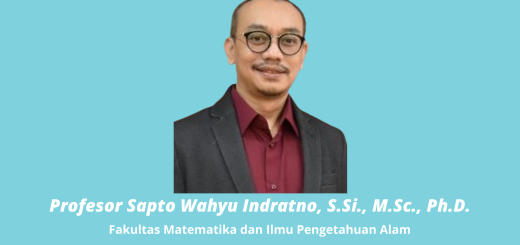 Ucapan Selamat Prof. Sapto Wahyu Indratno, S.Si., M.Sc., Ph.D. (FMIPA)