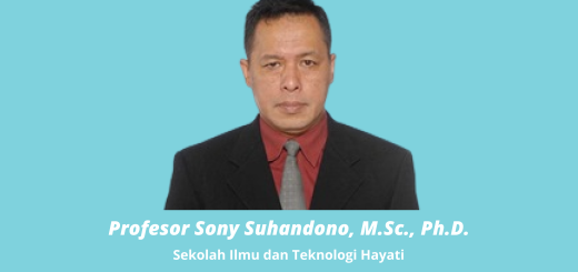 Ucapan Selamat Prof. Sony Suhandono (SITH)