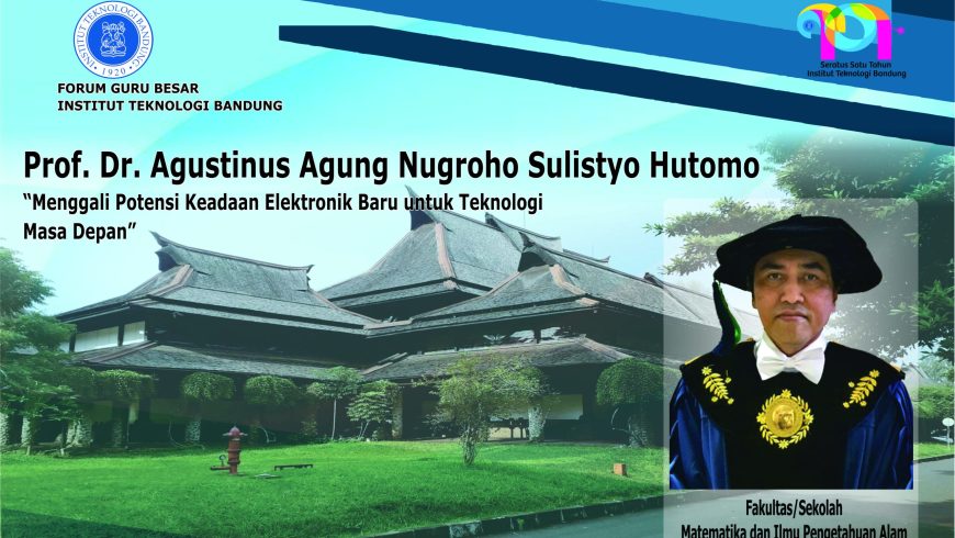 Orasi Ilmiah Prof. Agustinus Agung Nugroho Sulistyo Hutomo