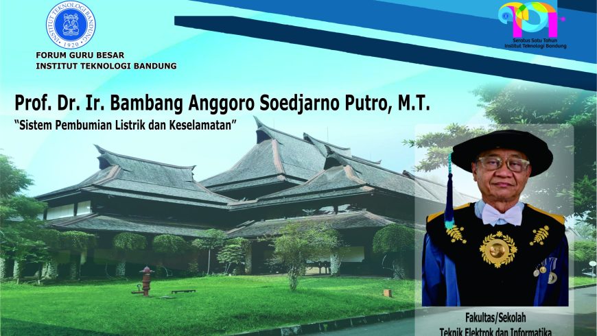 Orasi Ilmiah Guru Besar Prof. Bambang Anggoro Soedjarno Putro