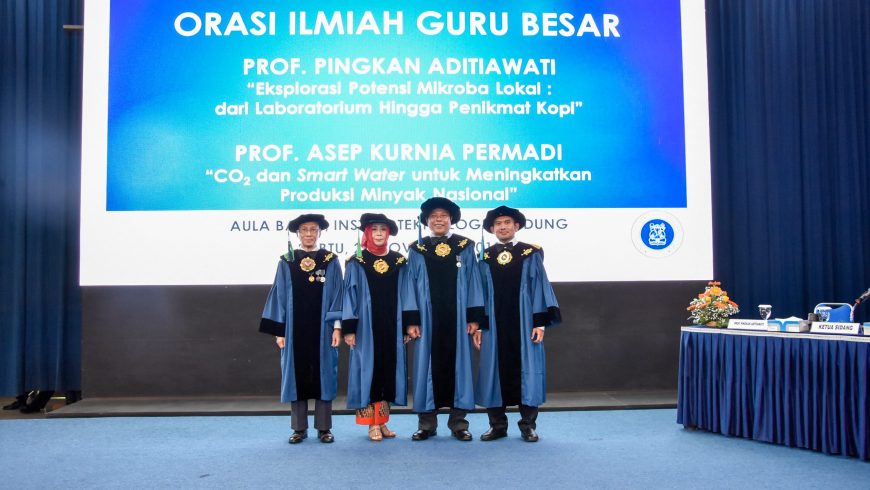 Orasi Ilmiah Guru Besar ITB Prof. Pingkan Aditiawati dan Prof. Asep Kurnia Permadi