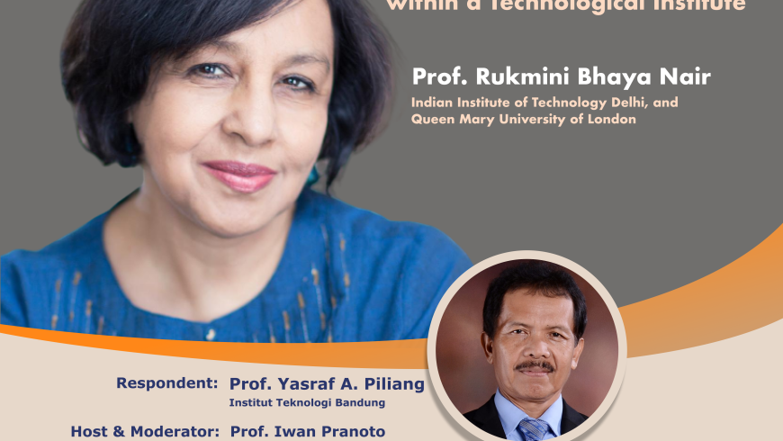 FGB ITB Distinguished Lecture Series 2022