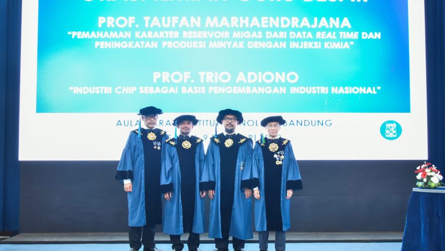 Orasi Ilmiah Guru Besar ITB Prof. Taufan Marhaendrajana dan Prof. Trio Adiono