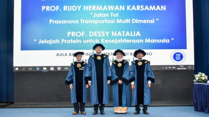 Orasi Ilmiah Guru Besar ITB Prof. Rudy Hermawan Karsaman dan Prof. Dessy Natalia