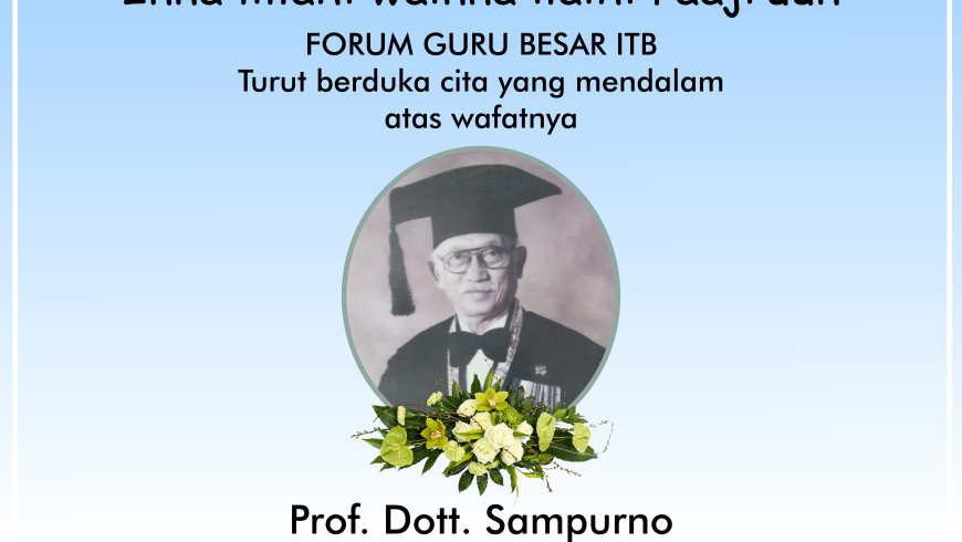 Berita Duka – Prof. Dott. Sampurno